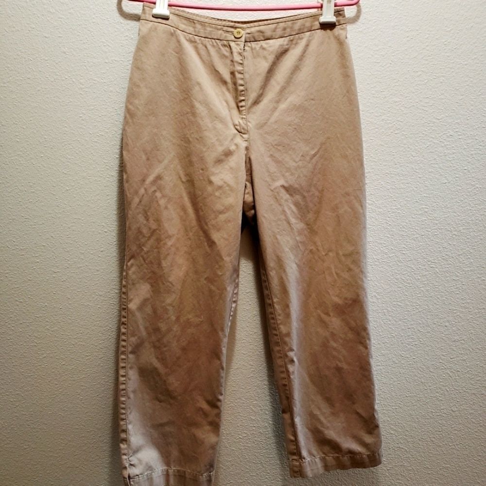 **Liz Claiborne kacki capri, 8